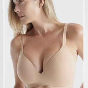 NWT Knix Wingwoman Wireless T-shirt Bra in Warm Sand Size 6 32DD , 34DD, 32E